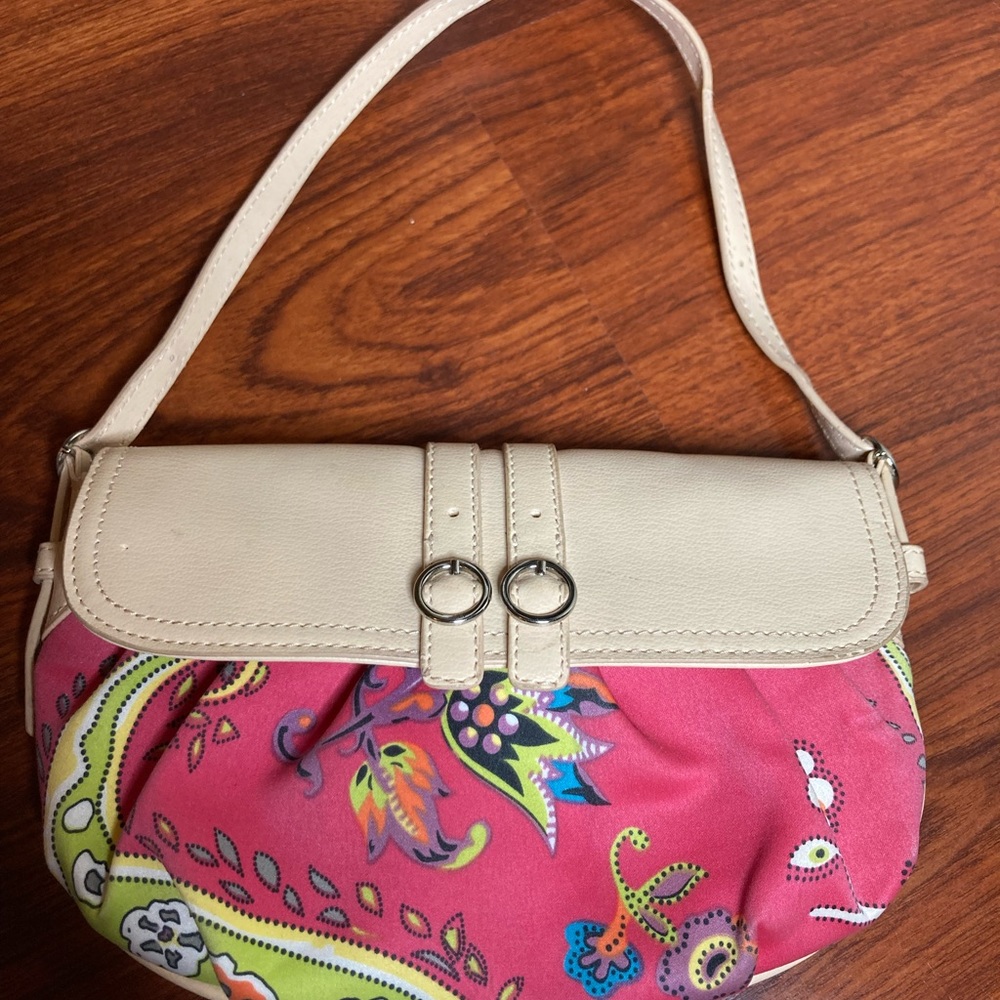 🔥Price drop $10🔥Etienne Aigner paisley mini bag (gently used)